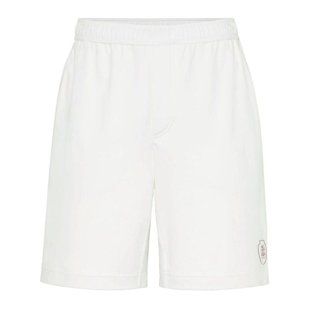 Brunello Cucinelli White Shorts - Bermuda Shorts Men